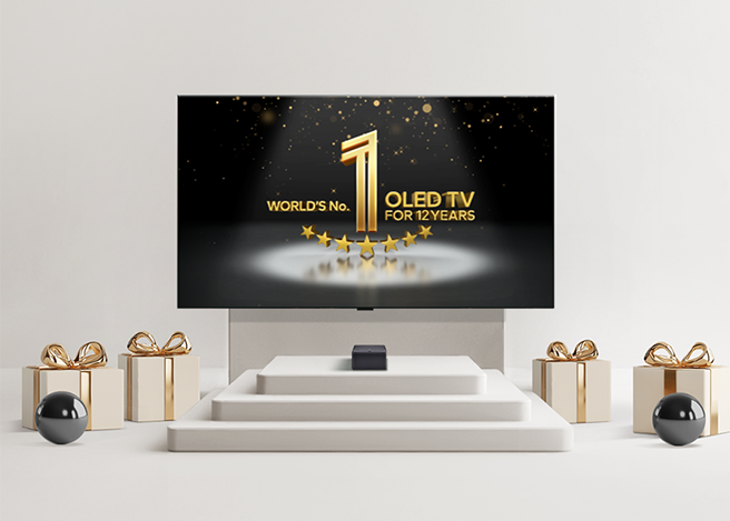 LG 올레드 TV 세계판매 1위 기념 특별전